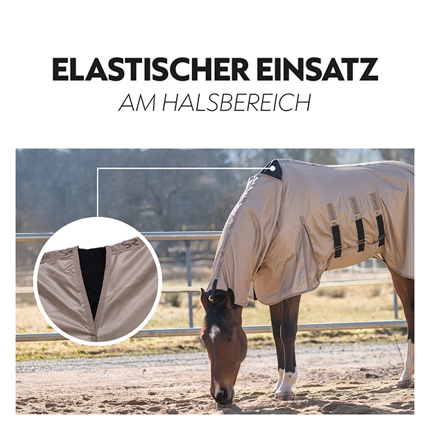 Fly sheet “Kuba” with integrated neck cover