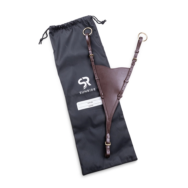 Geschlossene Martingalgabel aus Echtleder