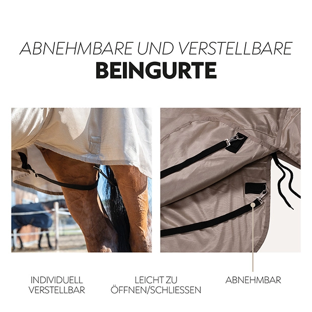 Fly sheet “Kuba” with integrated neck cover