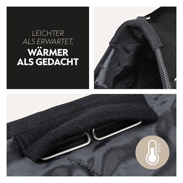 Winterdecke 100g mit Unterdecken (150g + 300g) "Stockholm-System"