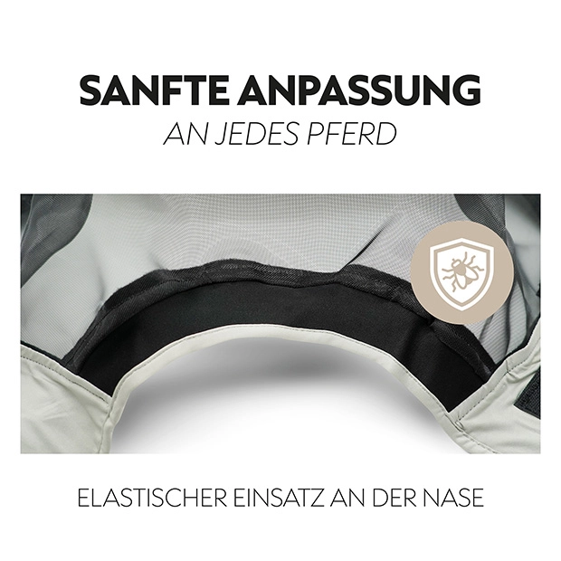 Fly mask with halter "Dubai"