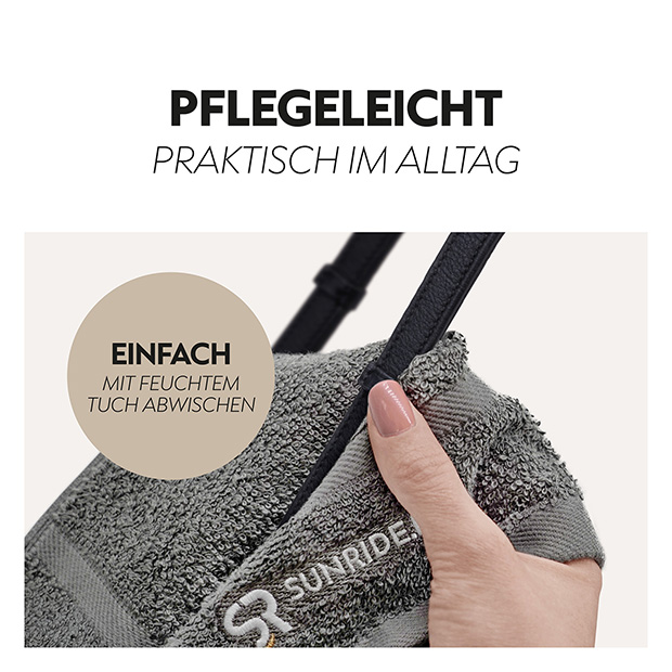 Safety rubber reins with magnet "NoPanic"