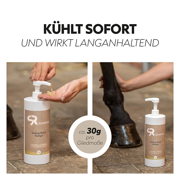 Cooling Relief Massage Gel 1L