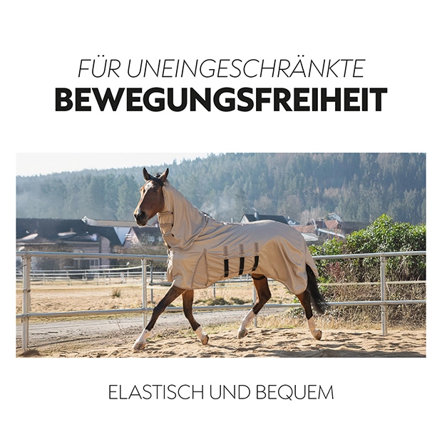 Fly sheet “Kuba” with integrated neck cover