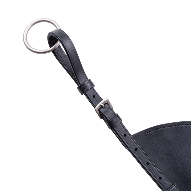 Geschlossene Martingalgabel aus Echtleder