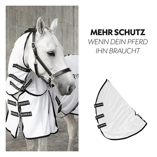 Fliegendecke mit abnehmbarem Halsteil "Miami"