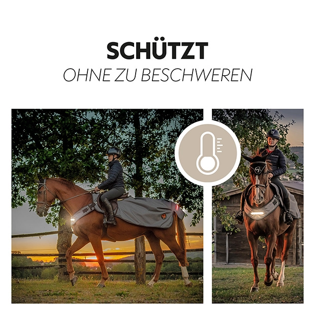 LED riding rug 0g "New York" (1200D)