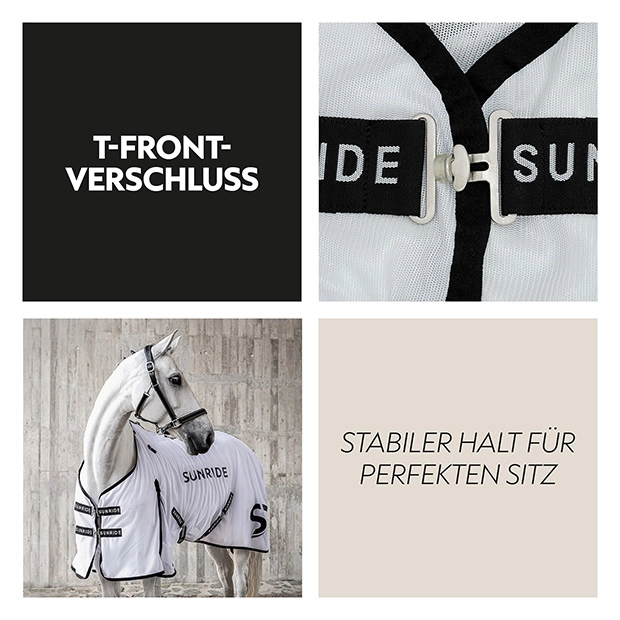 Fliegendecke mit abnehmbarem Halsteil "Miami"