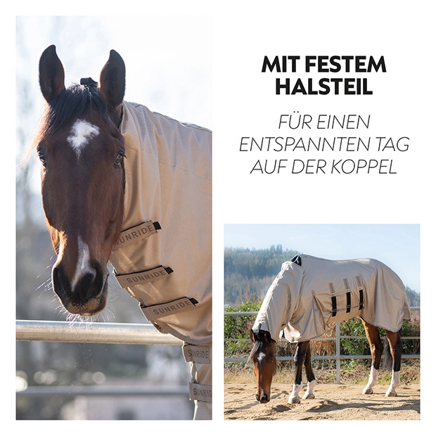 Fly sheet “Kuba” with integrated neck cover