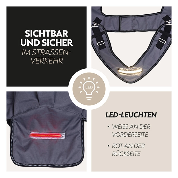 LED riding rug 0g "New York" (1200D)