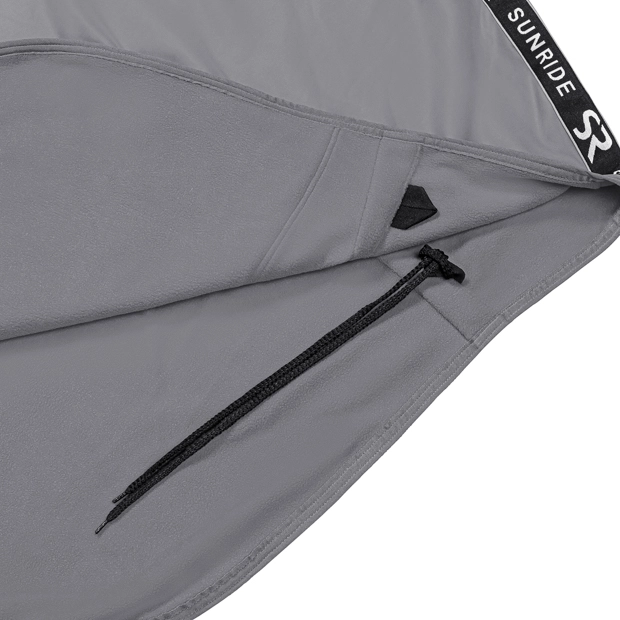 graue abschwitzdecke mit kordel von sunride