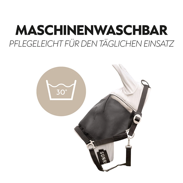 Fly mask with halter "Dubai"