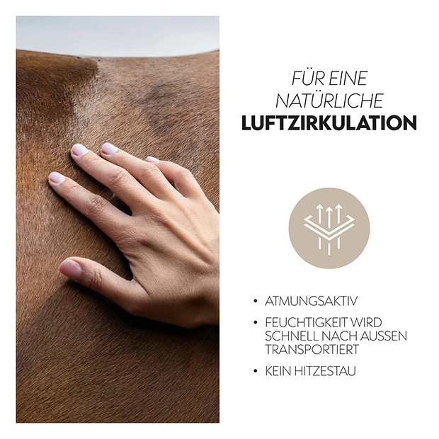 Fliegendecke mit Bauchlatz und festem Halsteil "Kuba"