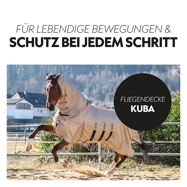 Fly sheet “Kuba” with integrated neck cover