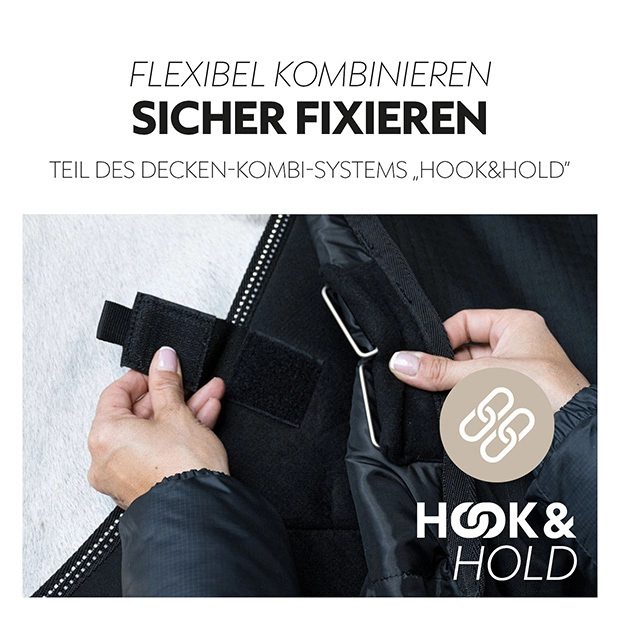 Winterdecke 100g mit Unterdecken (150g + 300g) "Stockholm-System"