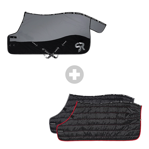 Winterdecke 250g mit Unterdecken (150g + 300g) "Helsinki-System"