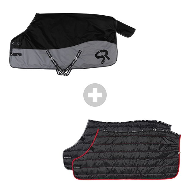 Winterdecke 100g mit Unterdecken (150g + 300g) "Stockholm-System"