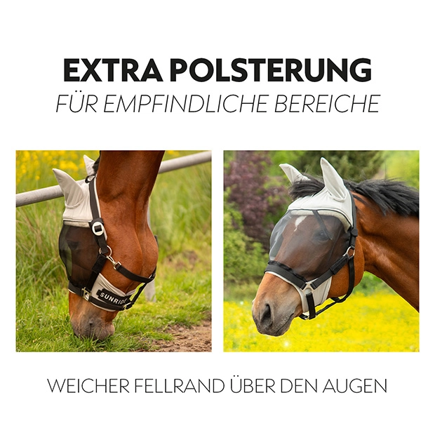 Fly mask with halter "Dubai"