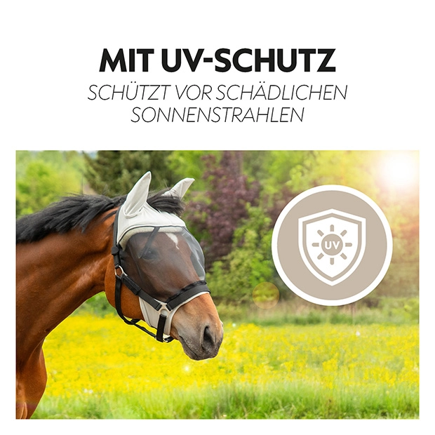 Fly mask with halter "Dubai"