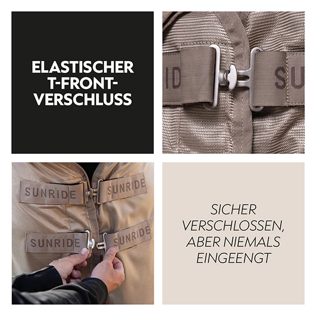 Fly sheet “Kuba” with integrated neck cover